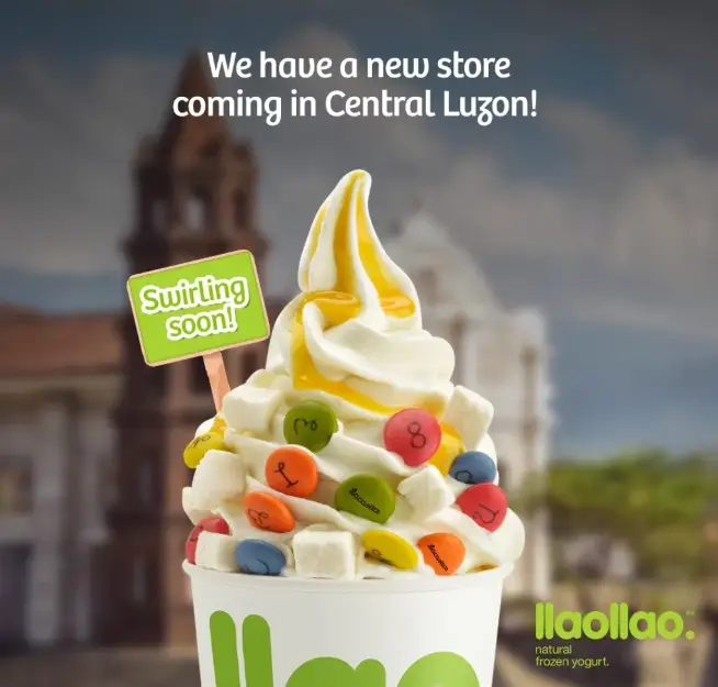 Llaollao Menu